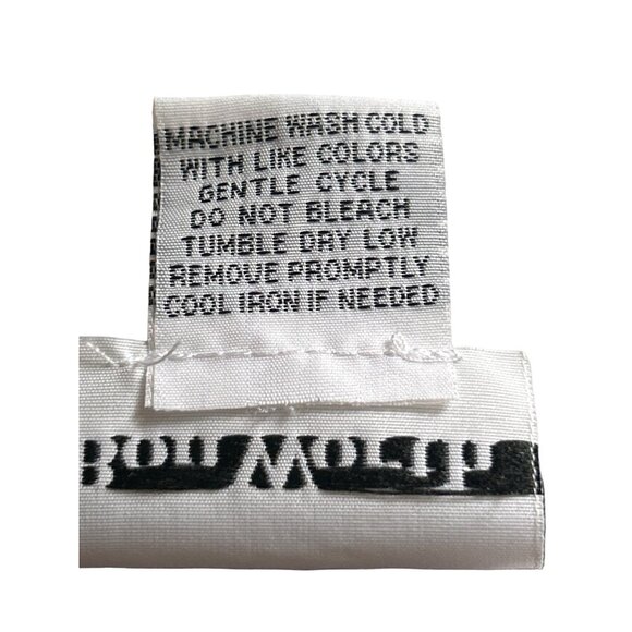 Bon Worth Black & White Striped Short Sleeve Lightweight Sweater, Size SP - Picture 7 of 7